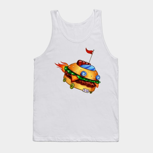 burger car Tank Top by primemoment